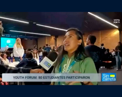 @1sincarreta también acompañó la voz de la juventud en el #youthforum2026